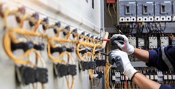 Professional Electrical Panel Upgrade technician working in Collier County County, FL